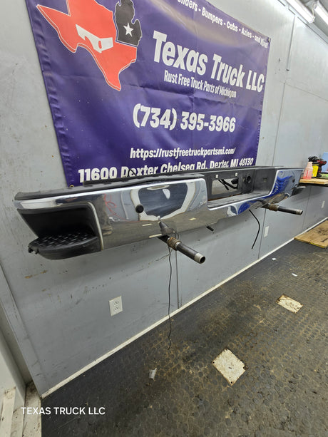 2015-2019 Chevrolet Silverado 1500 Rear Bumper - Chrome