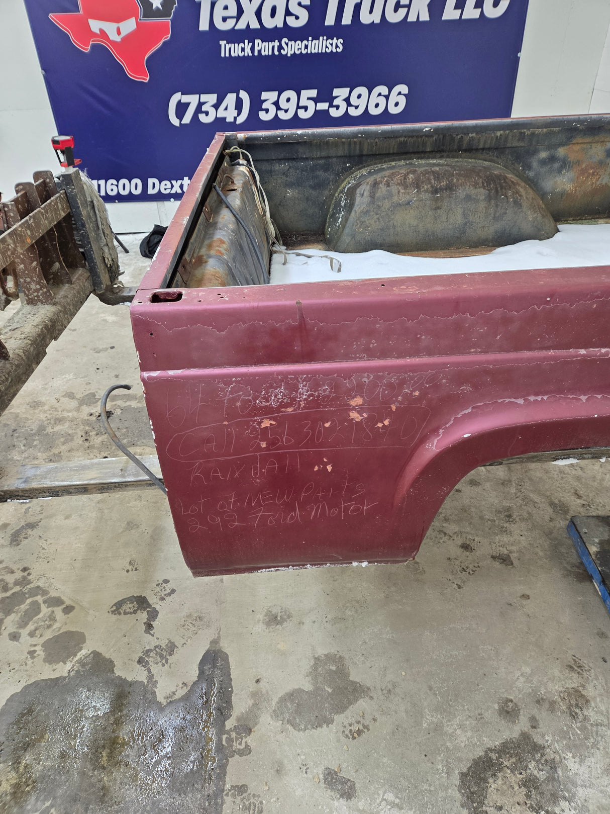 1957-1960 Ford F100 6' 6" Short Truck Bed