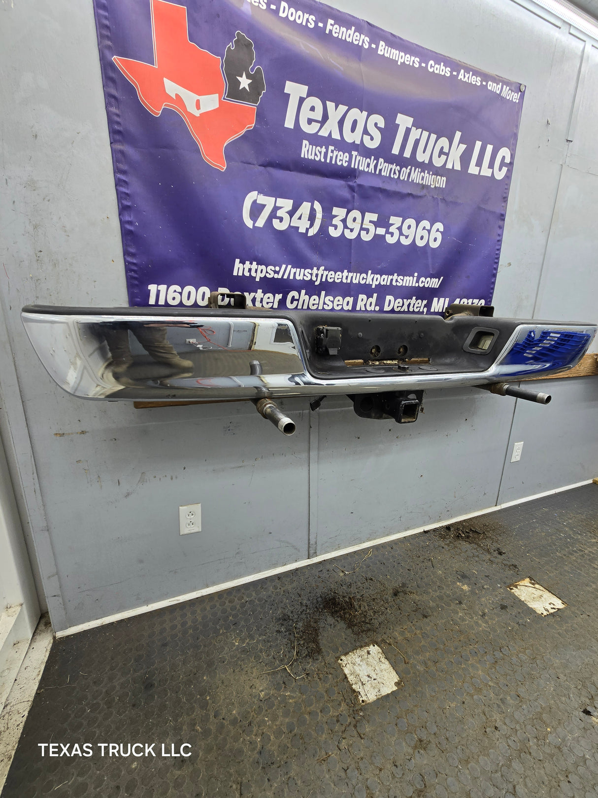 2003-2008 Dodge Ram 3rd Gen 1500 2500 3500 Rear Bumper - Chrome