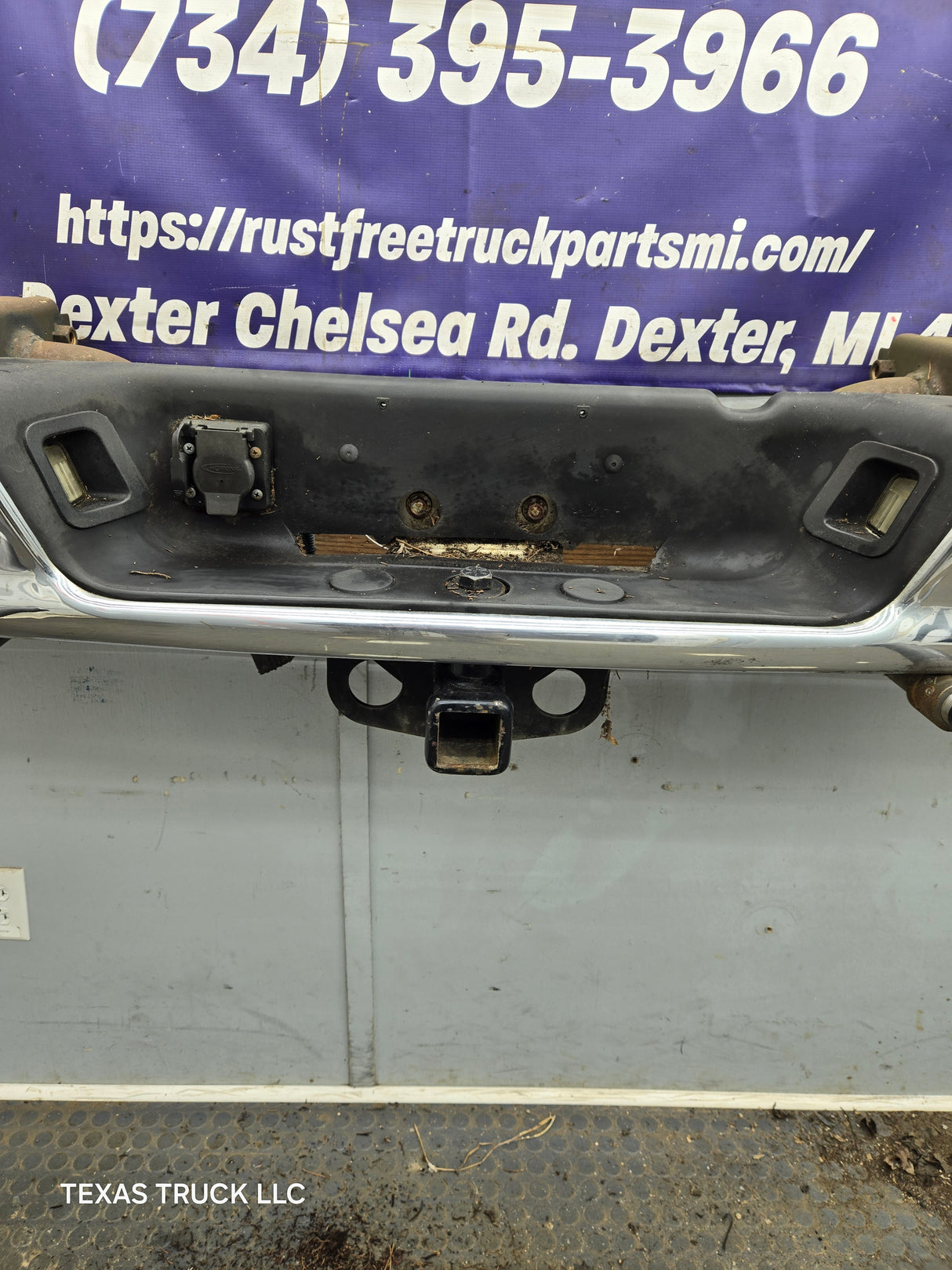 2003-2008 Dodge Ram 3rd Gen 1500 2500 3500 Rear Bumper - Chrome