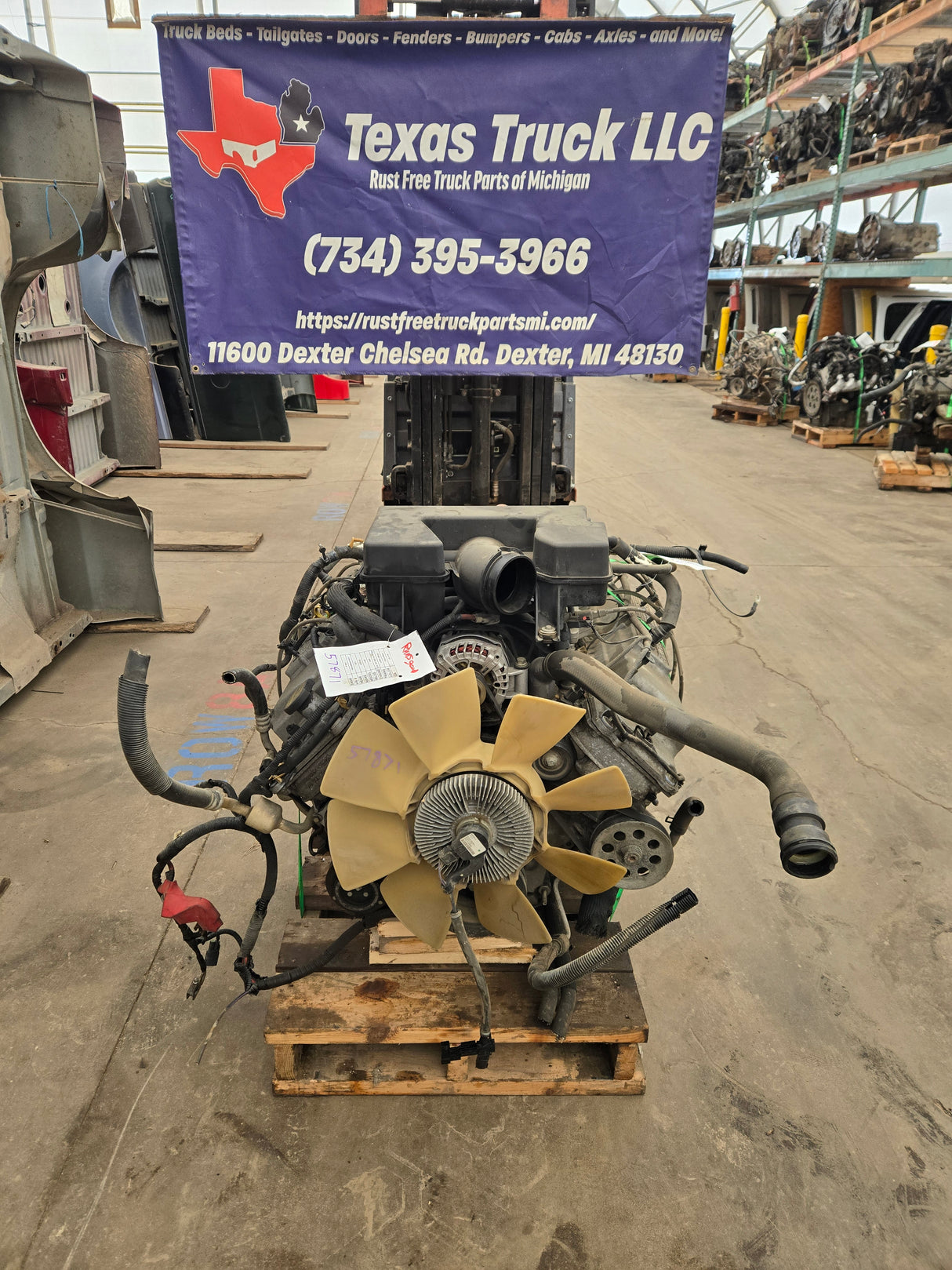2011-2016 Ford Super Duty 6.2L V8 Gas Engine Runs Great F250 F350 F450 F550 143k miles
