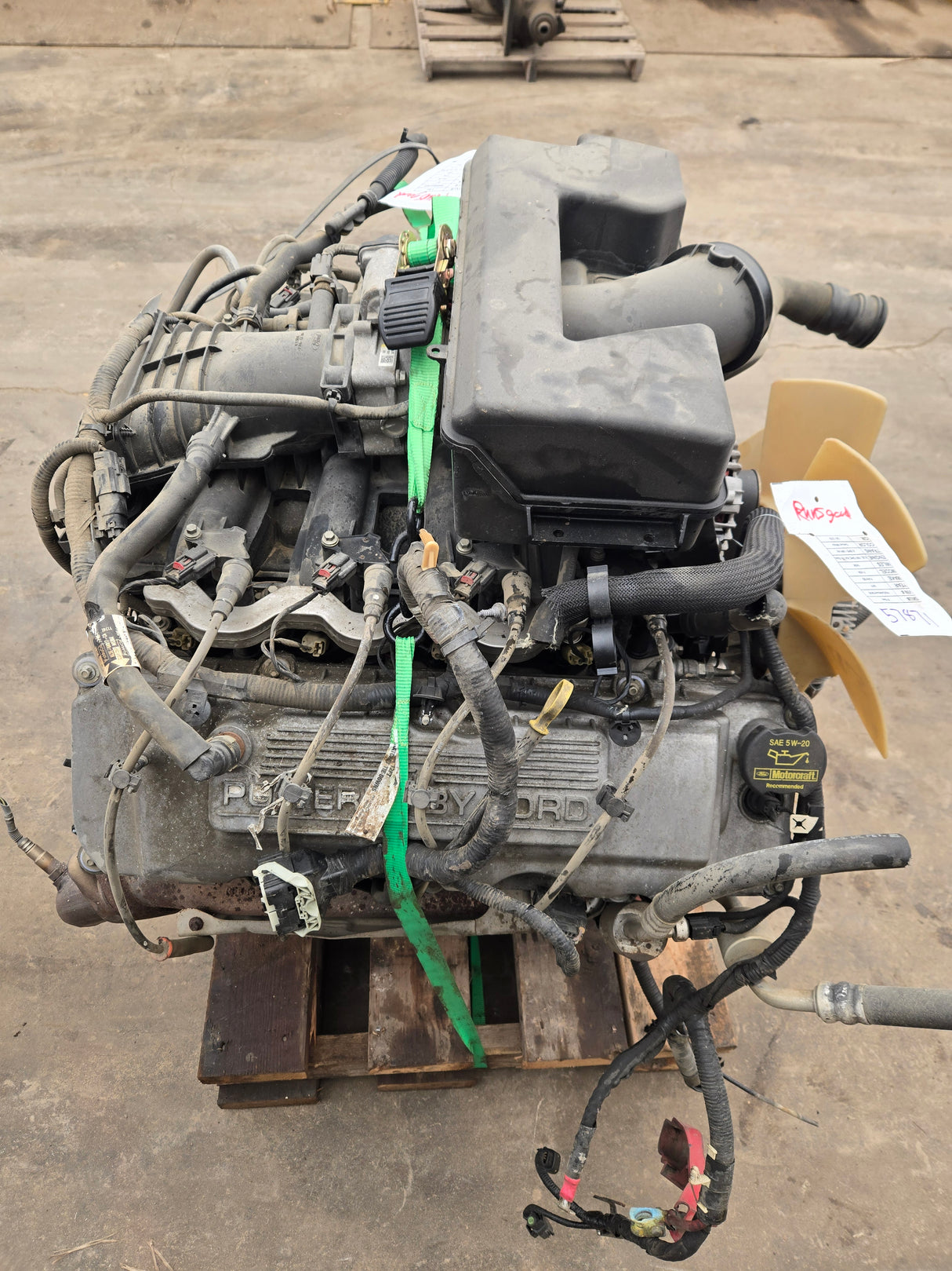 2011-2016 Ford Super Duty 6.2L V8 Gas Engine Runs Great F250 F350 F450 F550 143k miles