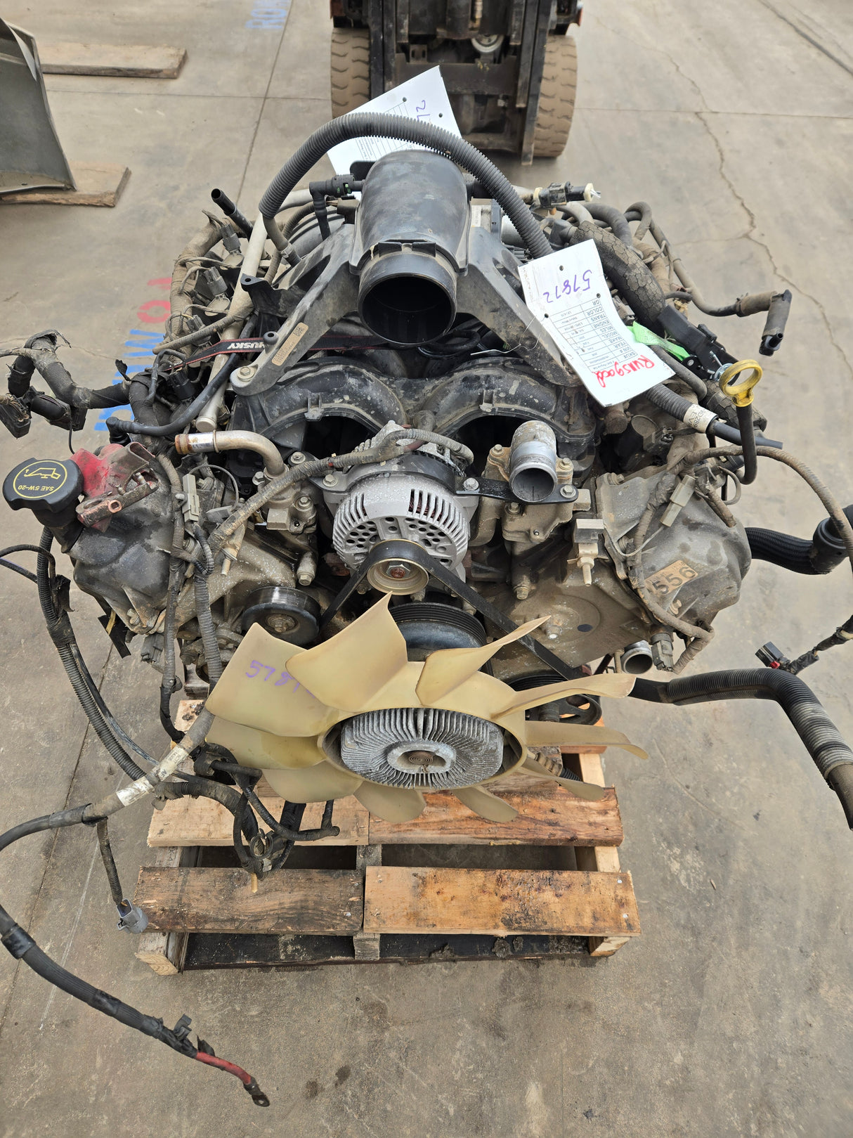 2008-2010 Ford Super Duty 5.4L V8 Triton Engine F250 F350 F450 F550 Runs good