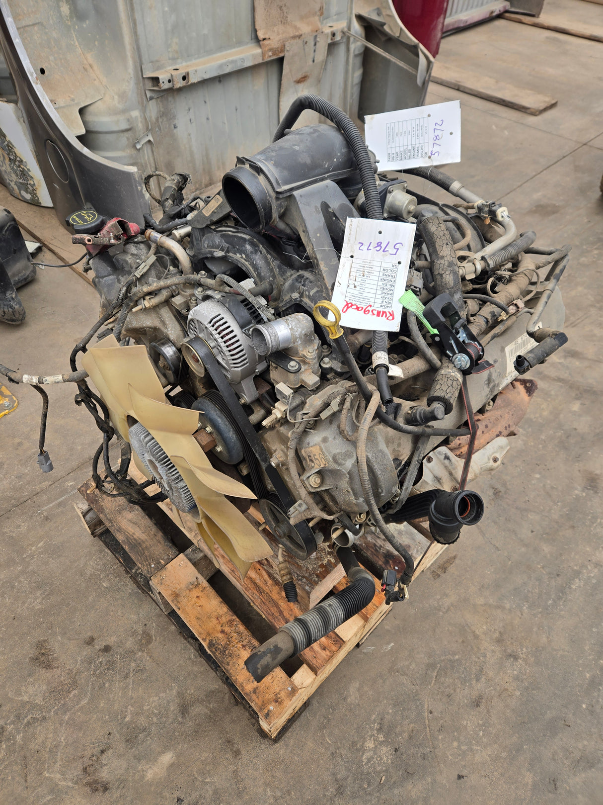 2008-2010 Ford Super Duty 5.4L V8 Triton Engine F250 F350 F450 F550 Runs good