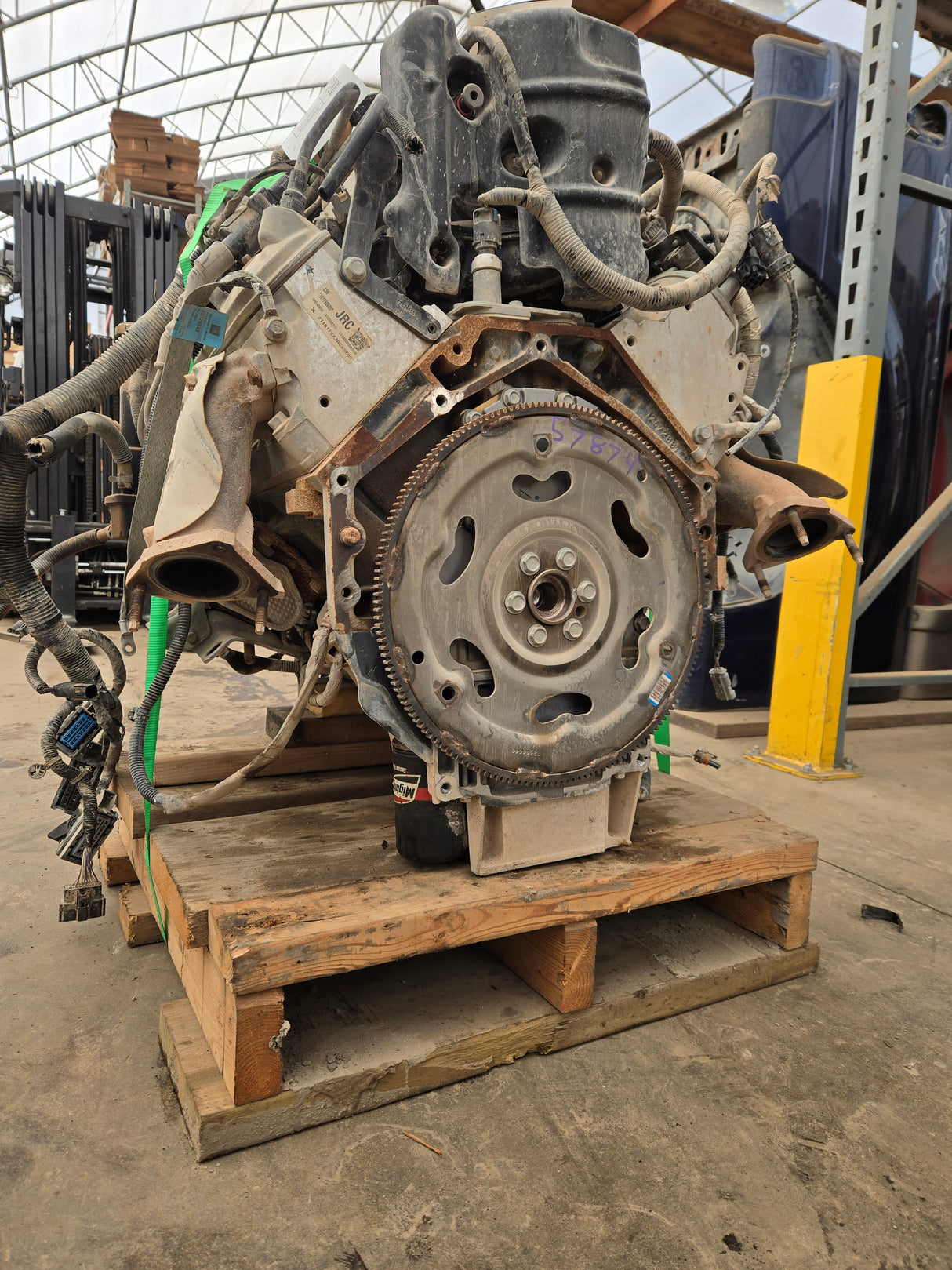 2019 Chevrolet GMC 2500 2500HD 3500HD 6.0 LS Vortec Gas Engine 110K Miles Runs Good