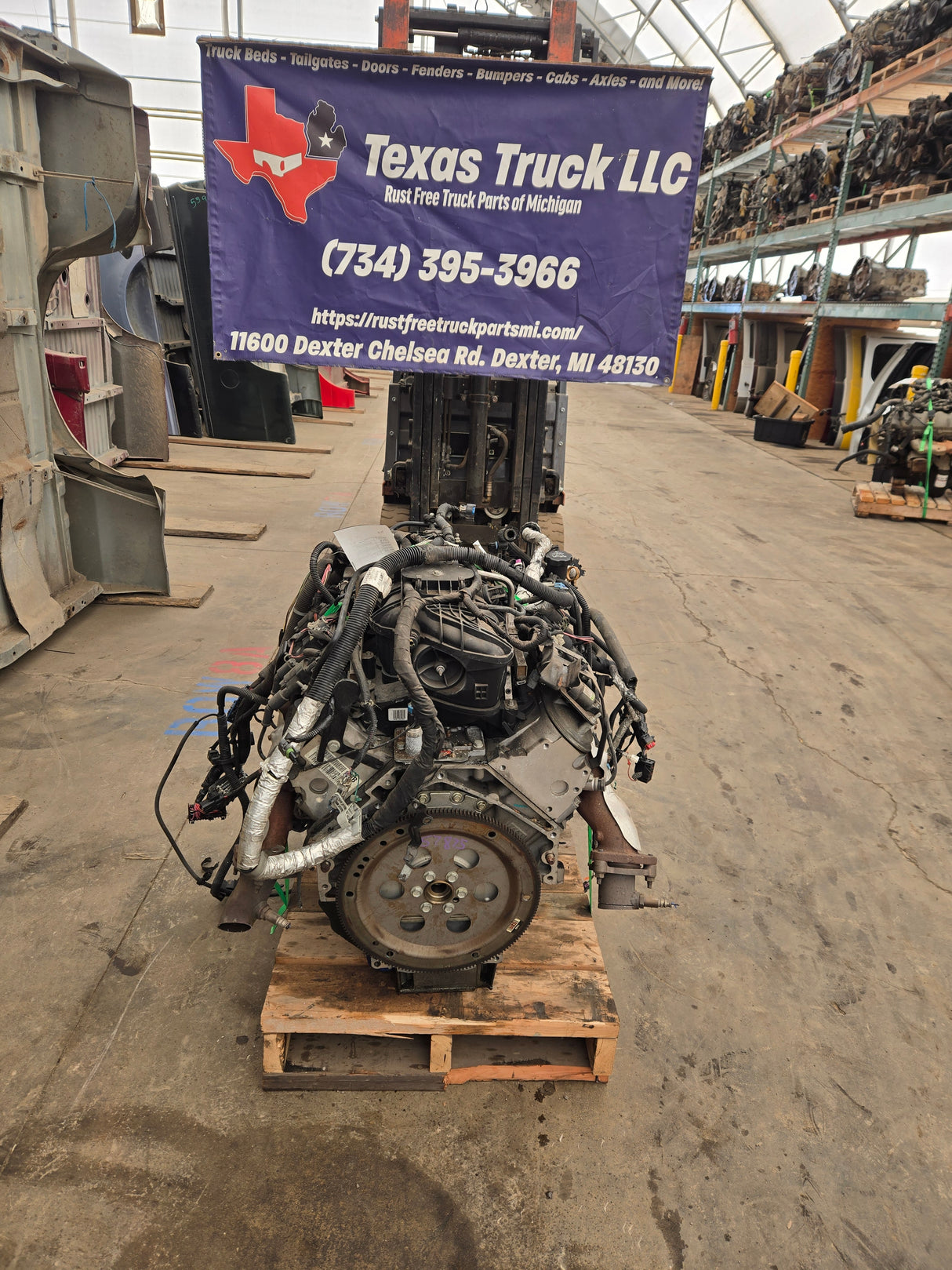 2011 Chevrolet GMC 1500 6.0L Aluminum Block Engine LS Vortec Gas Engine CORE