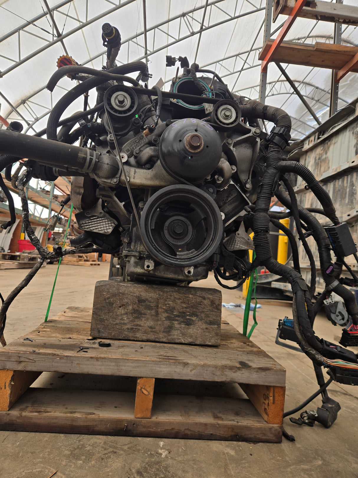 2011 Chevrolet GMC 1500 6.0L Aluminum Block Engine LS Vortec Gas Engine CORE
