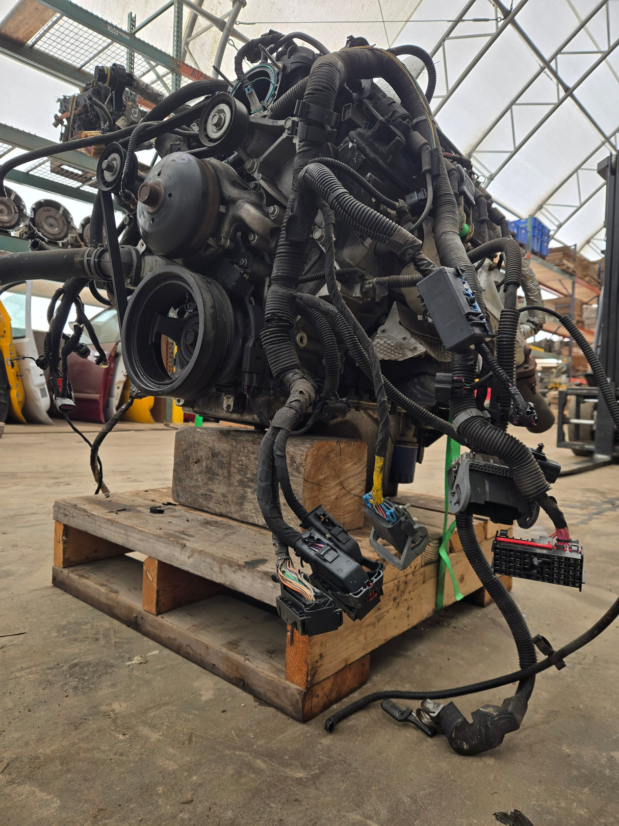 2011 Chevrolet GMC 1500 6.0L Aluminum Block Engine LS Vortec Gas Engine CORE