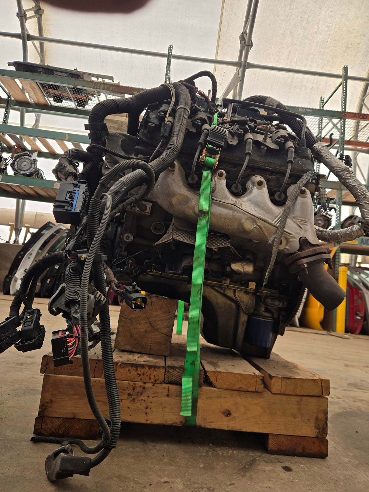 2011 Chevrolet GMC 1500 6.0L Aluminum Block Engine LS Vortec Gas Engine CORE