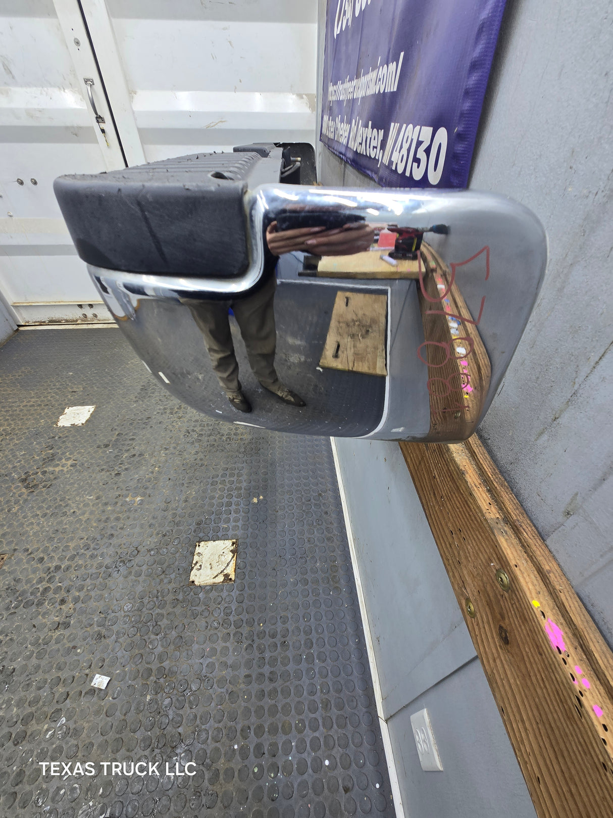 2009-2014 Ford F150 Chrome Rear Bumper