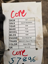 2008-2010 6.4 L Power Stroke Diesel CORE Engine Ford Super Duty