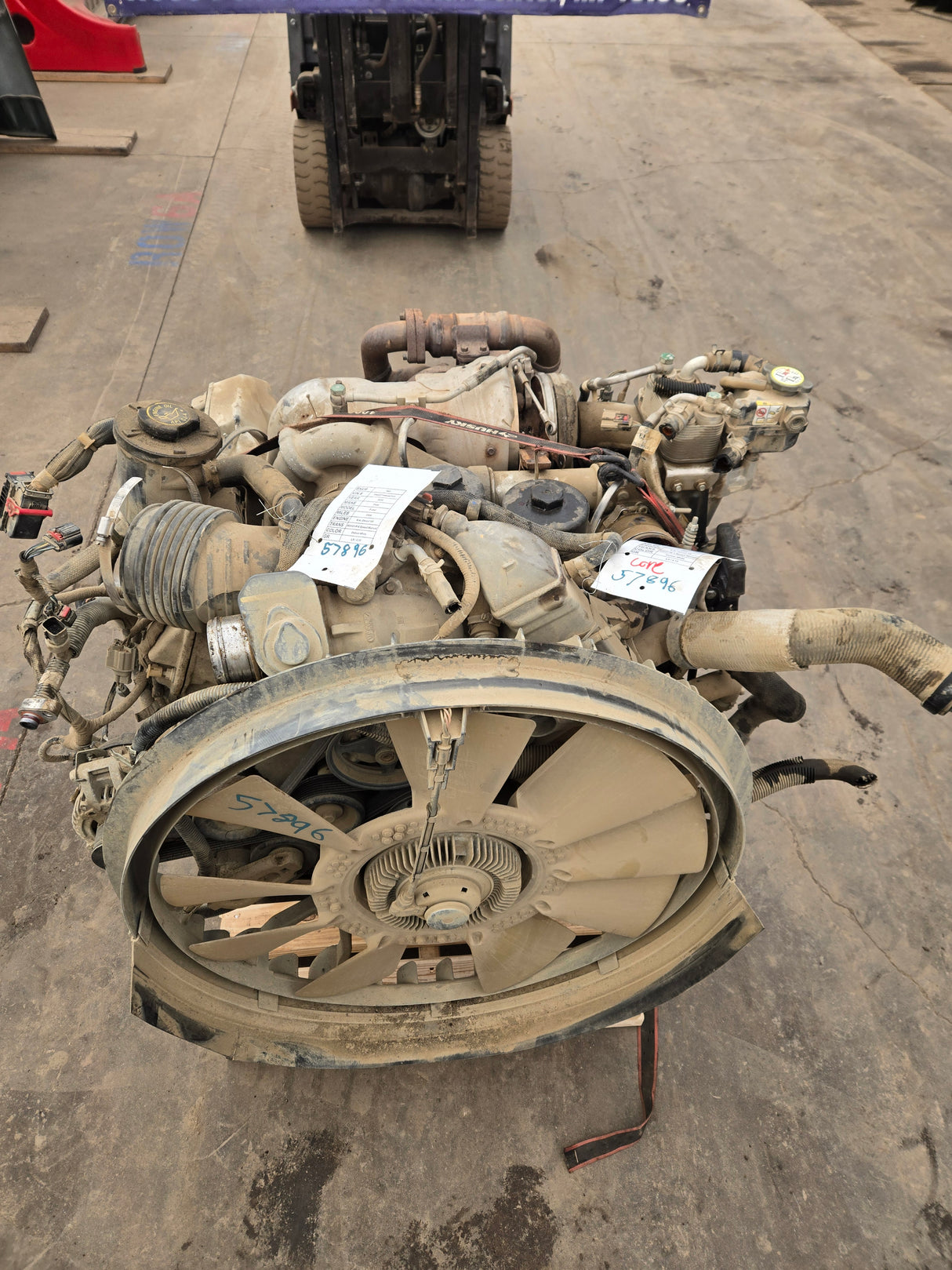 2008-2010 6.4 L Power Stroke Diesel CORE Engine Ford Super Duty