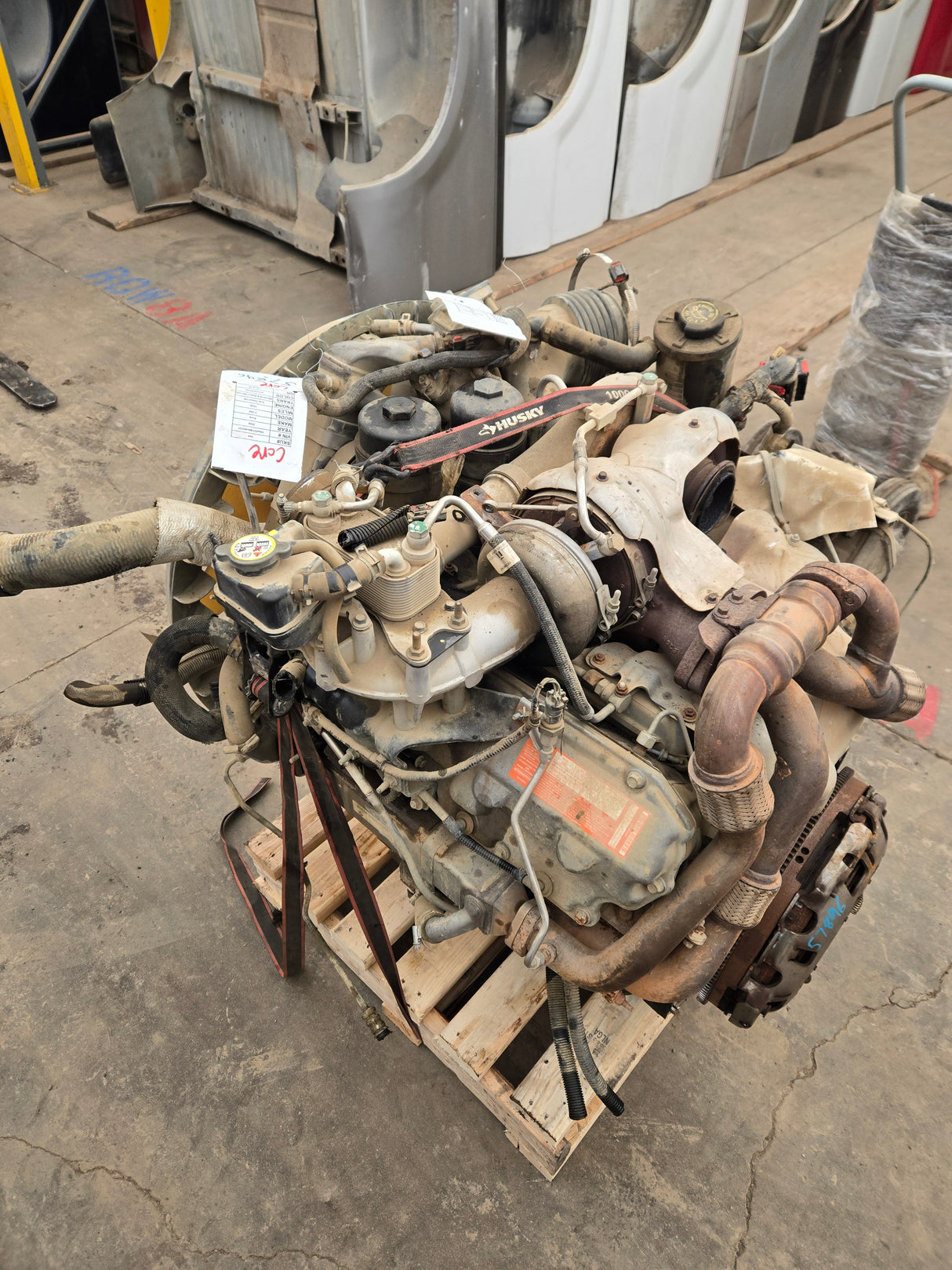 2008-2010 6.4 L Power Stroke Diesel CORE Engine Ford Super Duty
