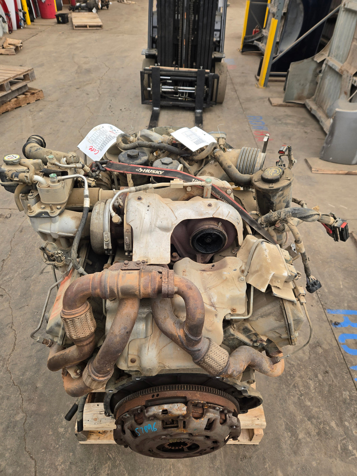 2008-2010 6.4 L Power Stroke Diesel CORE Engine Ford Super Duty