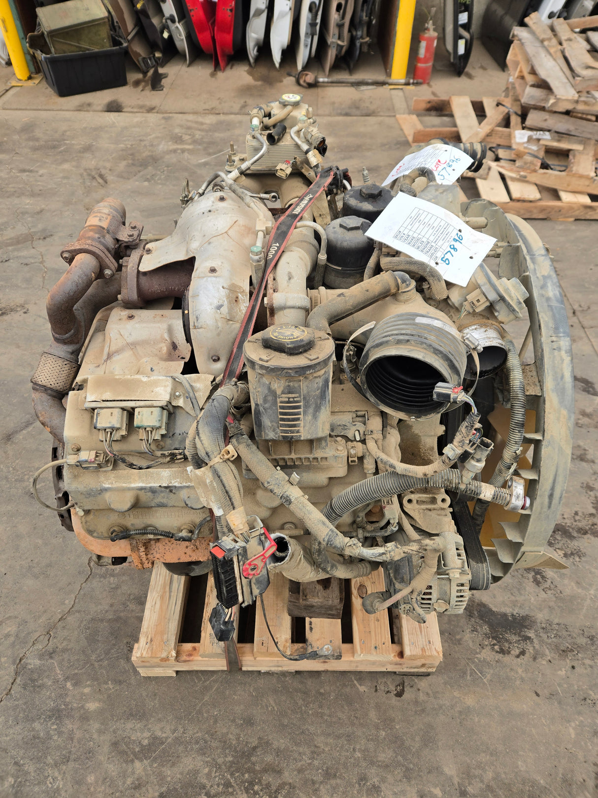 2008-2010 6.4 L Power Stroke Diesel CORE Engine Ford Super Duty