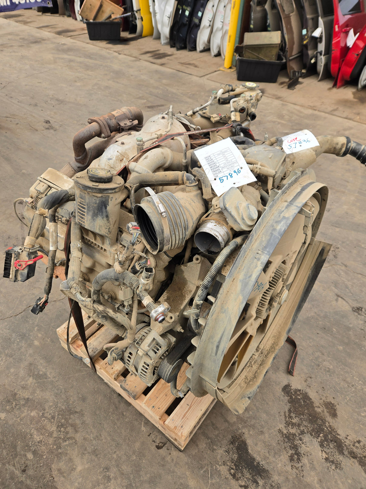 2008-2010 6.4 L Power Stroke Diesel CORE Engine Ford Super Duty