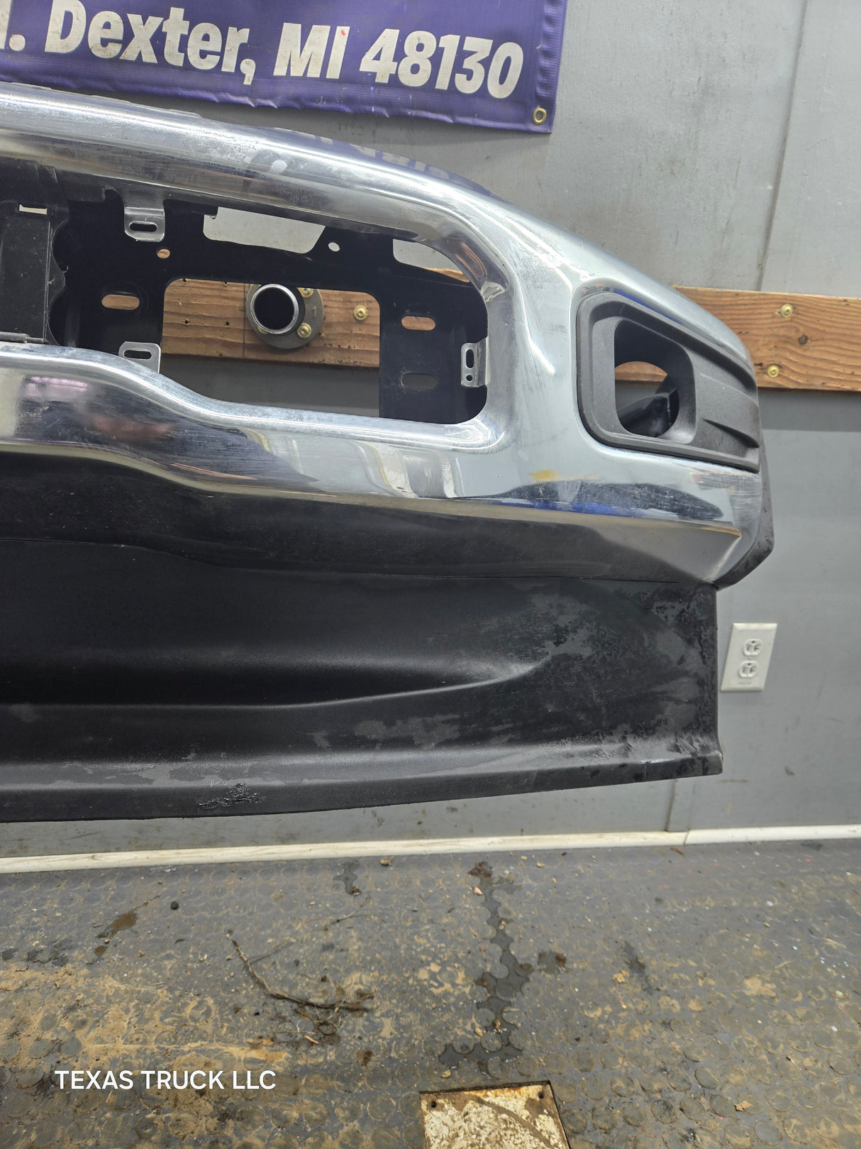 2023-2026 Ford Super Duty F450 F550 Chrome Front Bumper