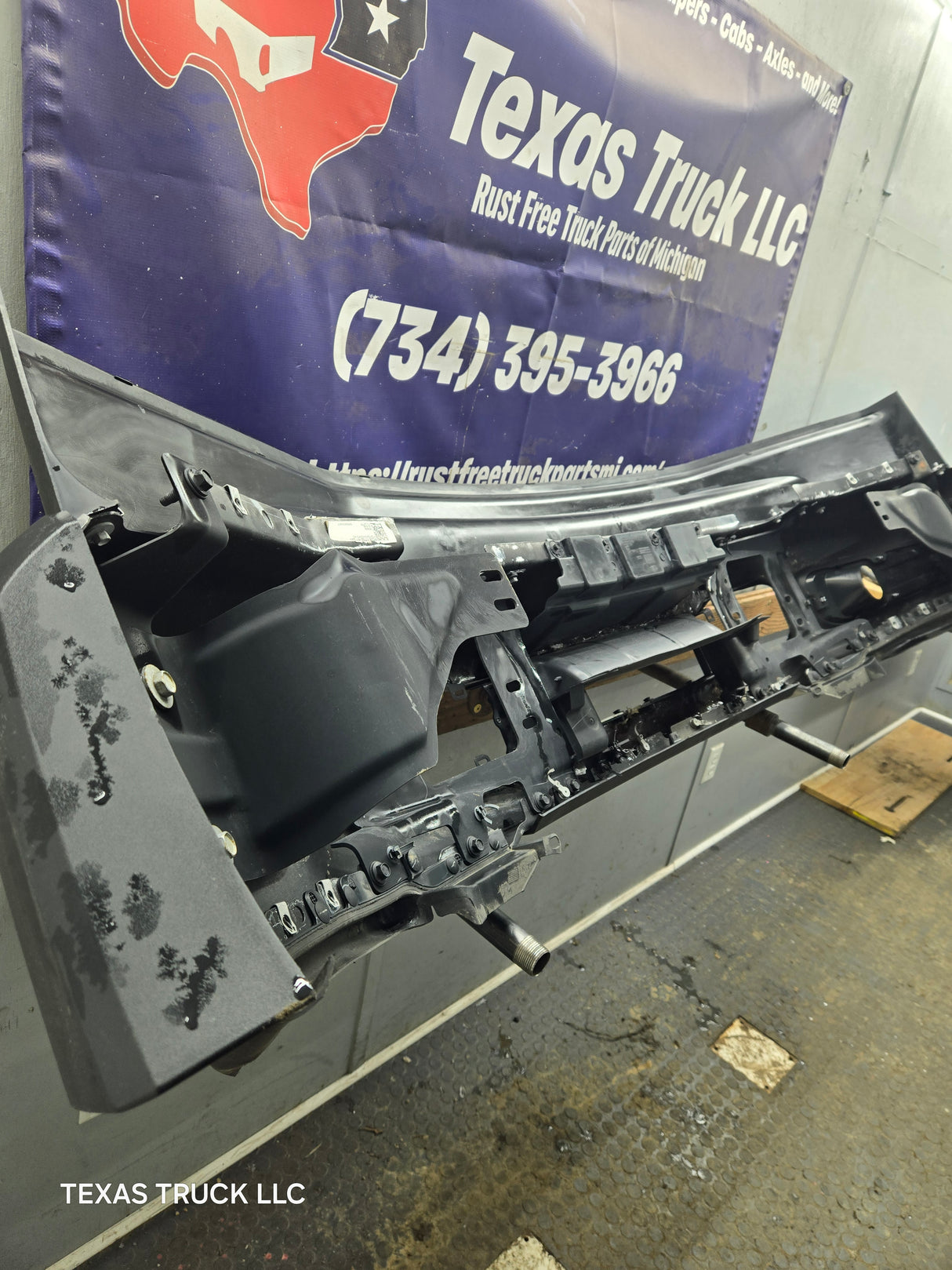2023-2026 Ford Super Duty F450 F550 Chrome Front Bumper