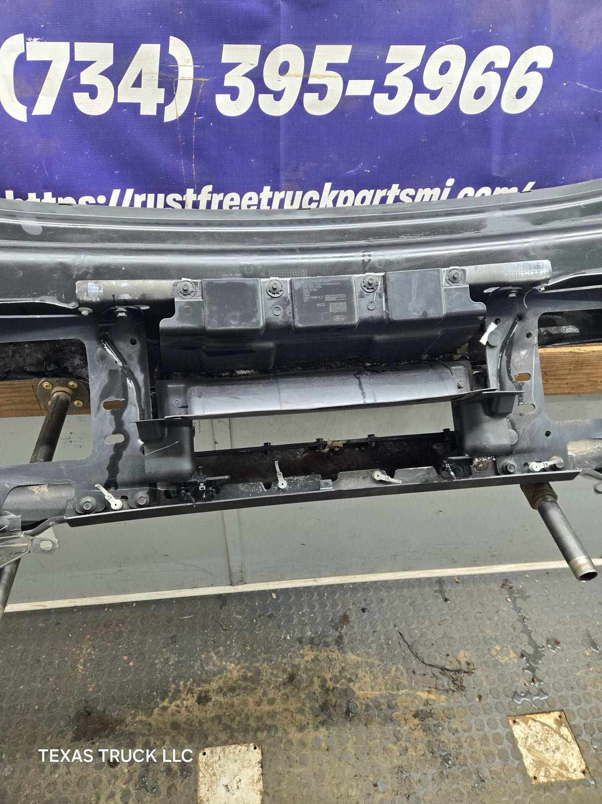 2023-2026 Ford Super Duty F450 F550 Chrome Front Bumper