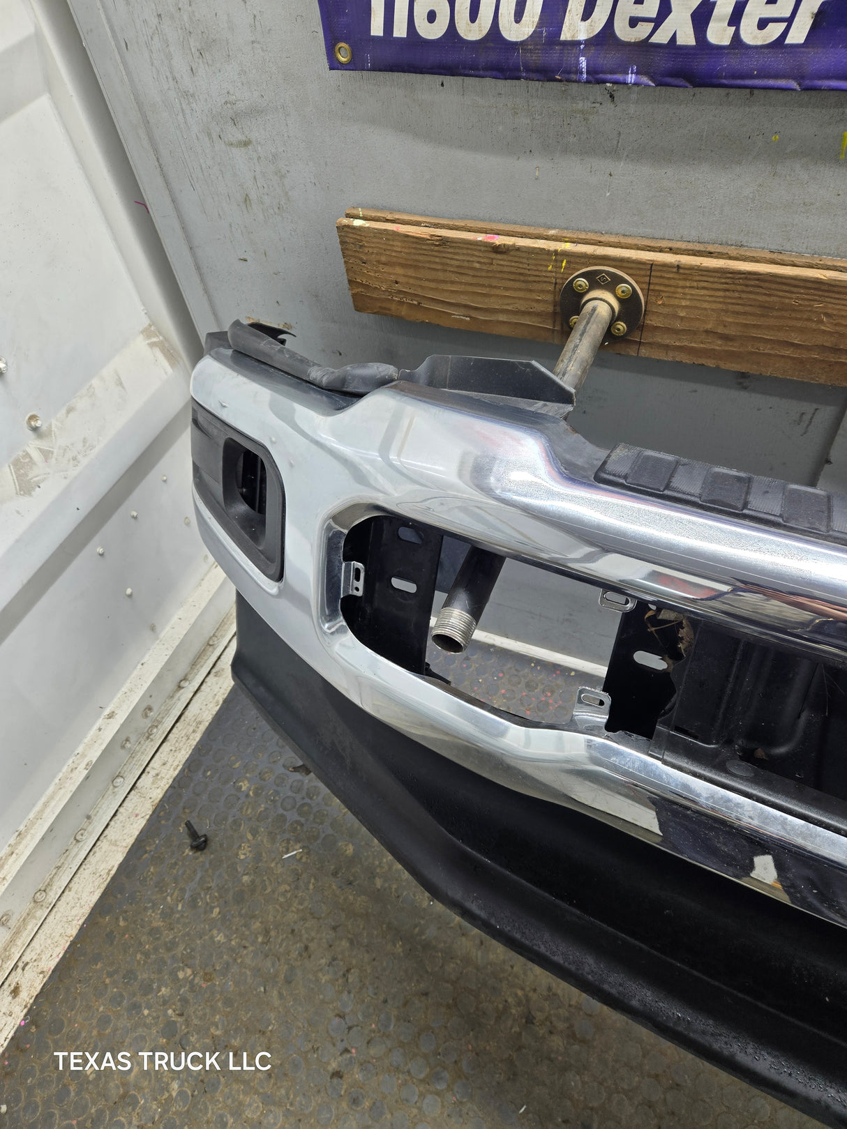 2023-2026 Ford Super Duty F450 F550 Chrome Front Bumper