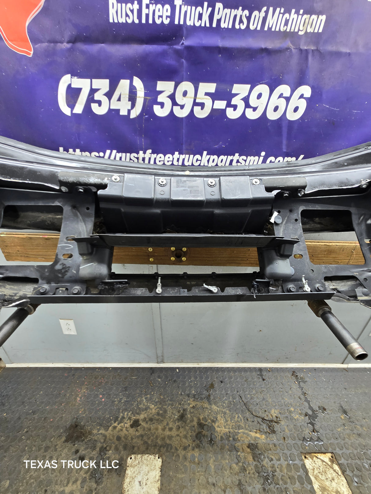2023-2026 Ford Super Duty F450 F550 Chrome Front Bumper