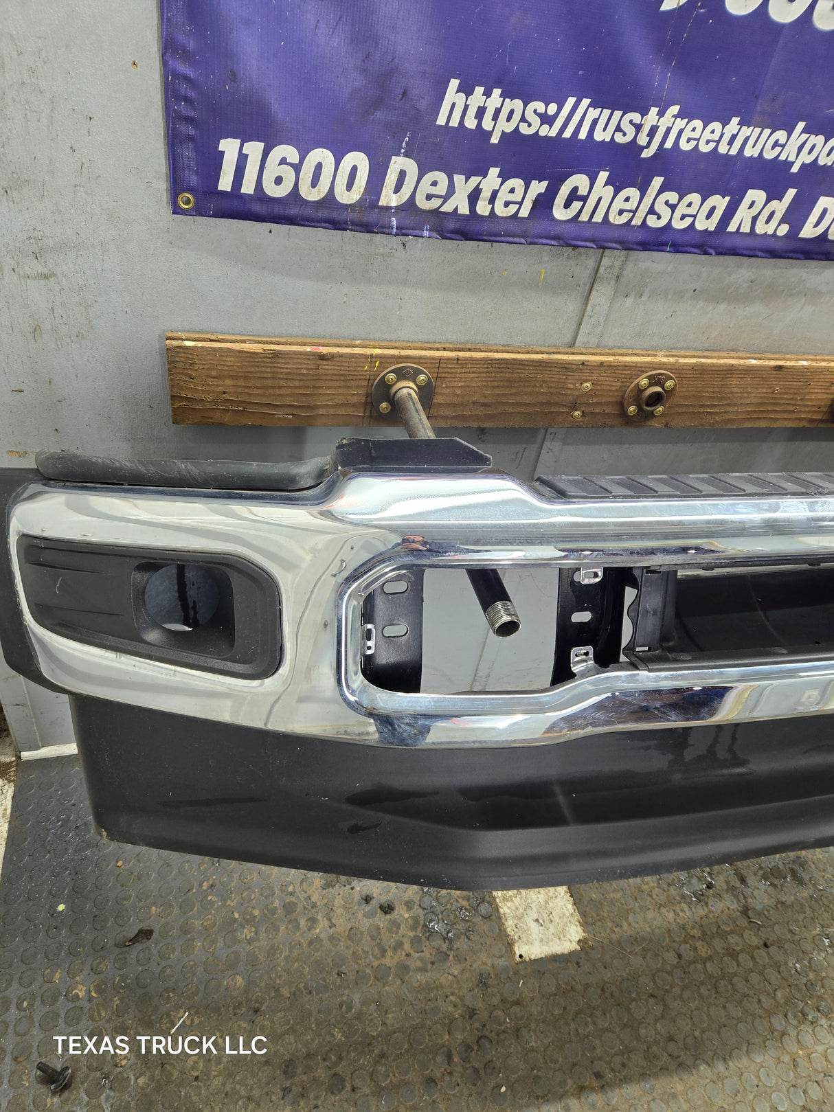 2023-2026 Ford Super Duty F450 F550 Chrome Front Bumper
