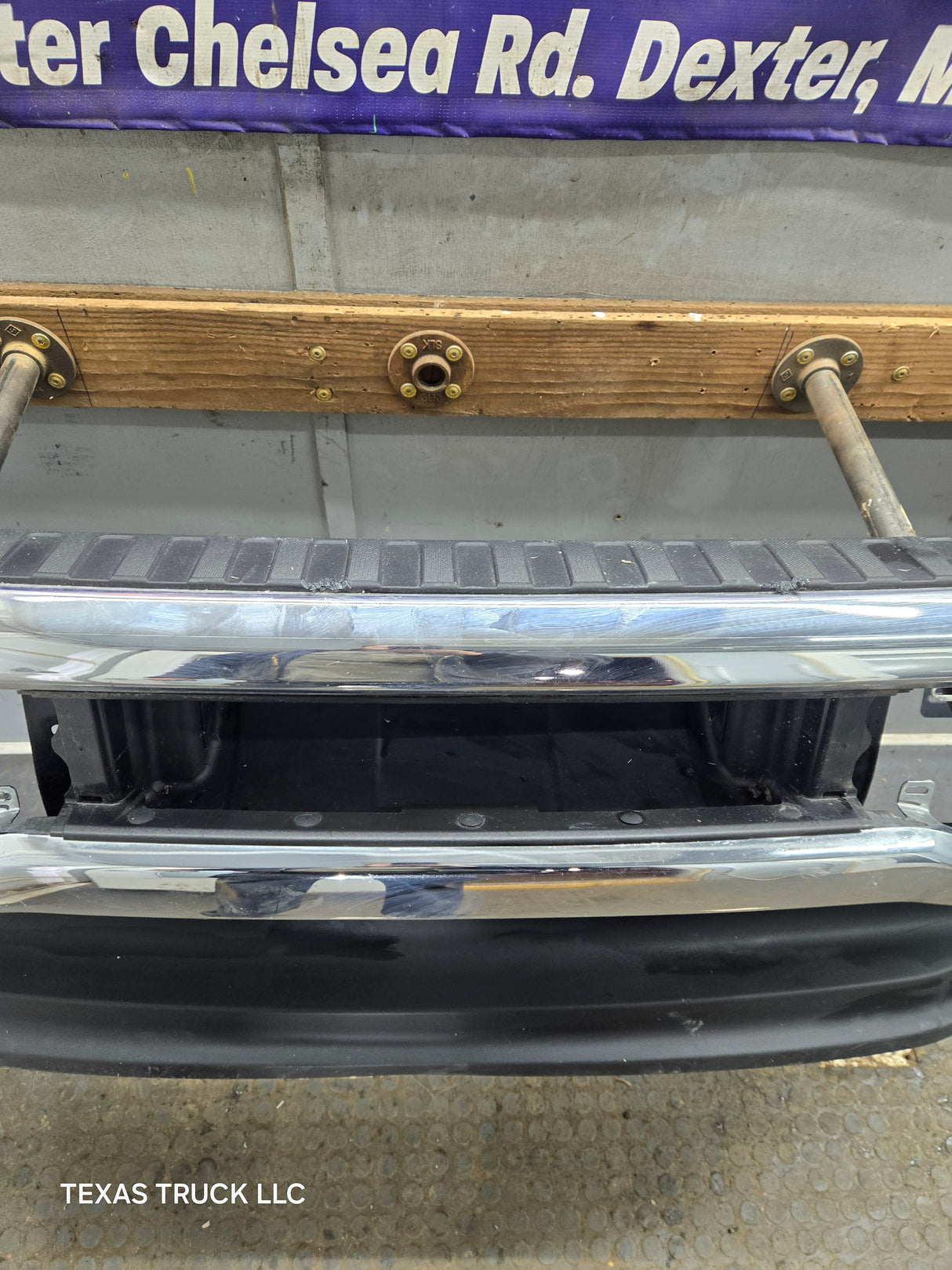 2023-2026 Ford Super Duty F450 F550 Chrome Front Bumper