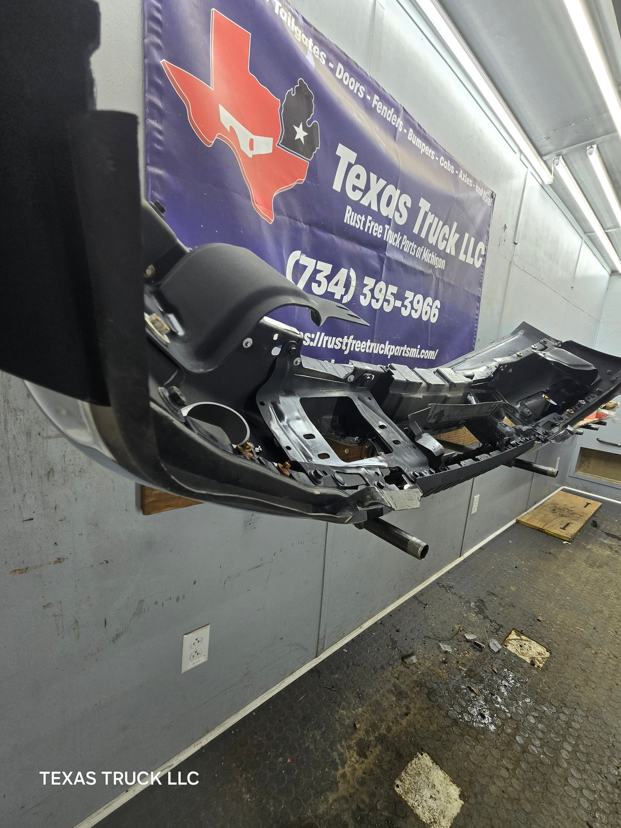 2023-2026 Ford Super Duty F450 F550 Chrome Front Bumper