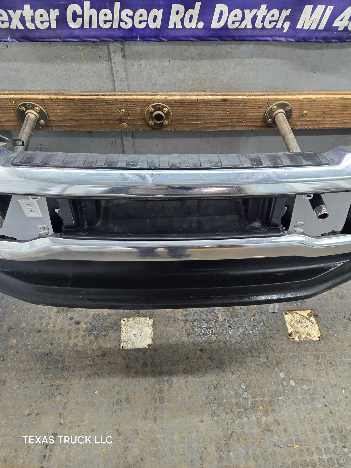 2023-2026 Ford Super Duty F450 F550 Chrome Front Bumper