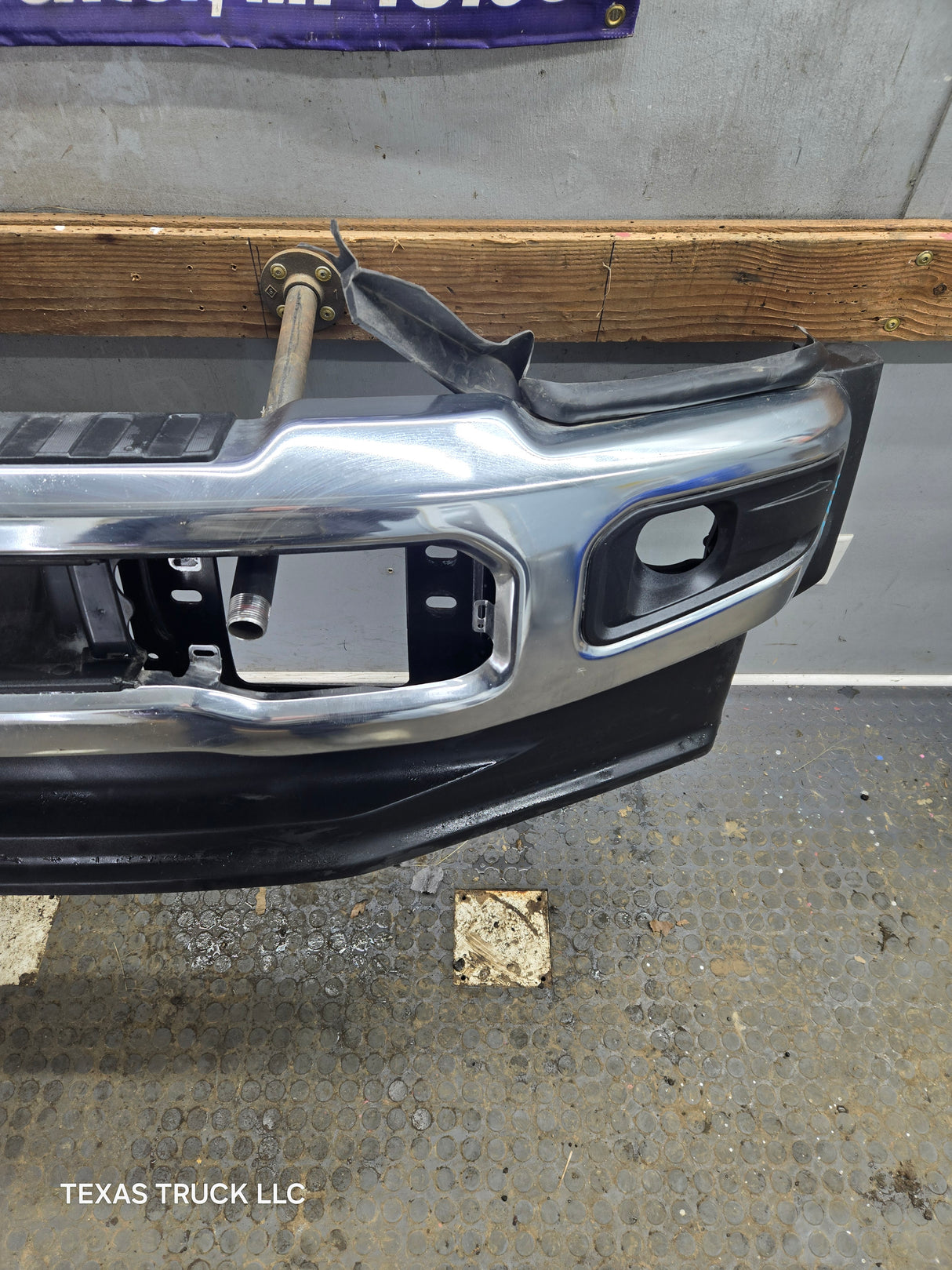 2023-2026 Ford Super Duty F450 F550 Chrome Front Bumper