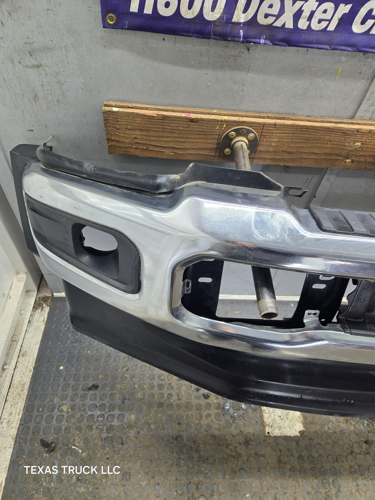 2023-2026 Ford Super Duty F450 F550 Chrome Front Bumper