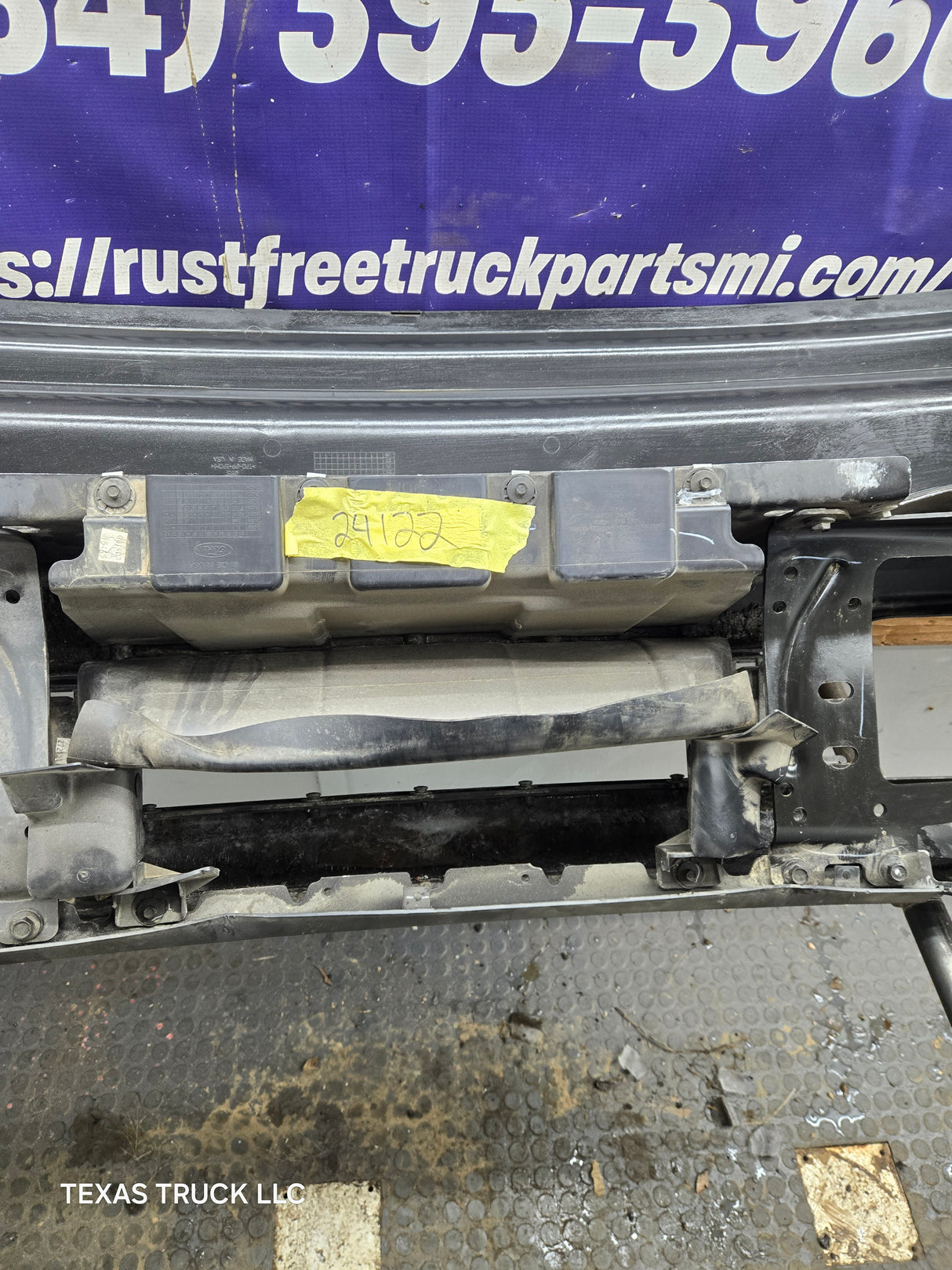 2023-2026 Ford Super Duty F450 F550 Chrome Front Bumper
