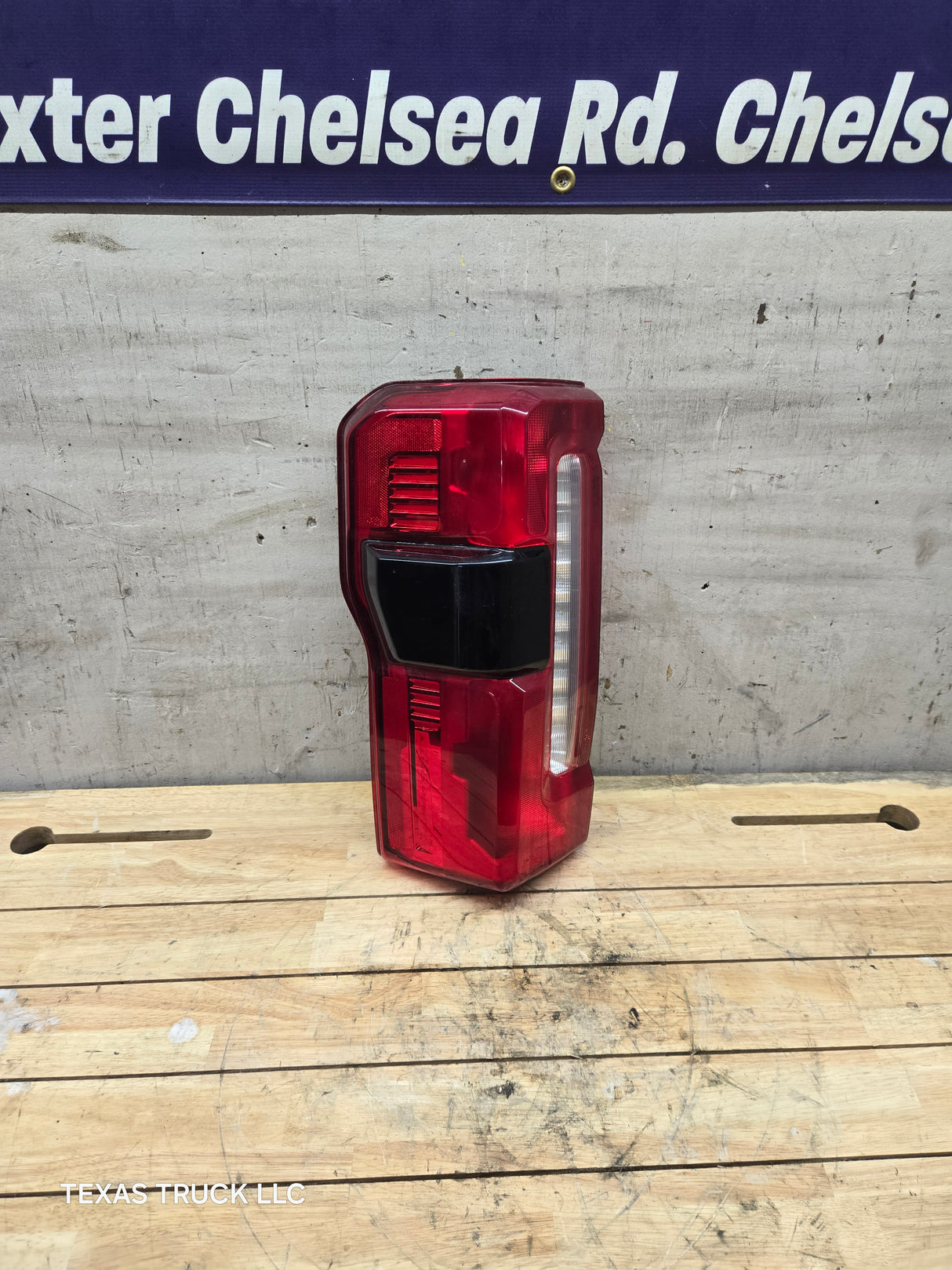 2023-2026 Ford Super Duty F250 F350 F450 LH Driver Side Incandescent Tail Light With Bliss PC3B-13B505-BK