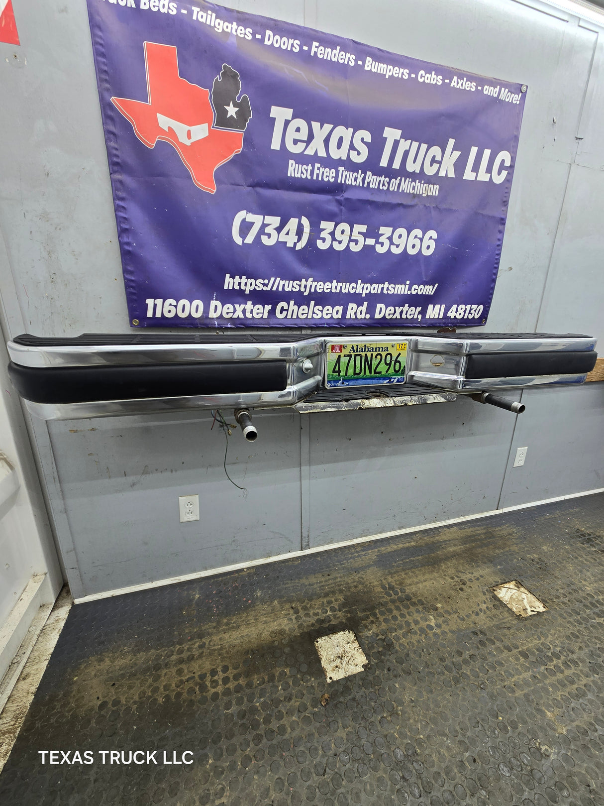 1980-1997 Ford F100 F150 F250 F350 Rear Bumper