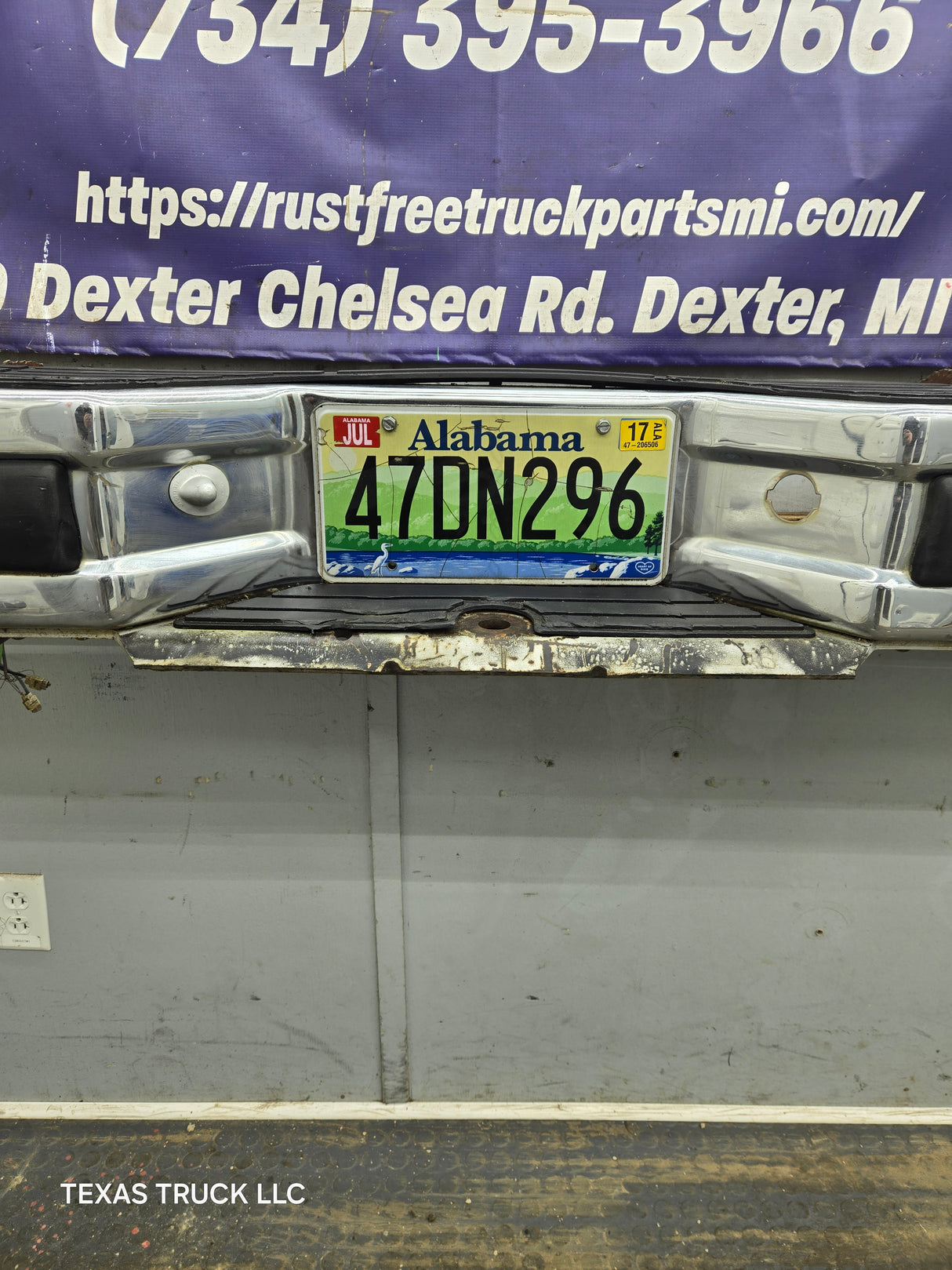 1980-1997 Ford F100 F150 F250 F350 Rear Bumper