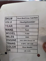 1999-2007 Ford Super Duty F250 F350 F450 F550 4 Door Crew Cab
