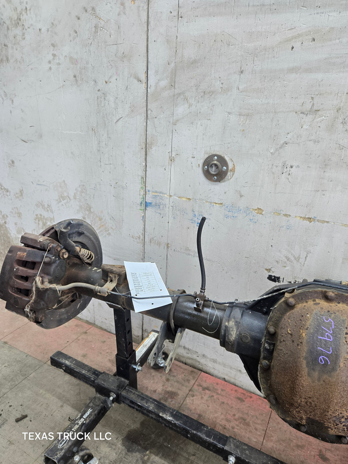 2005-2007 Ford Super Duty F250 F350 SRW Rear Axle 3.73 Gear Ratio 260k Miles