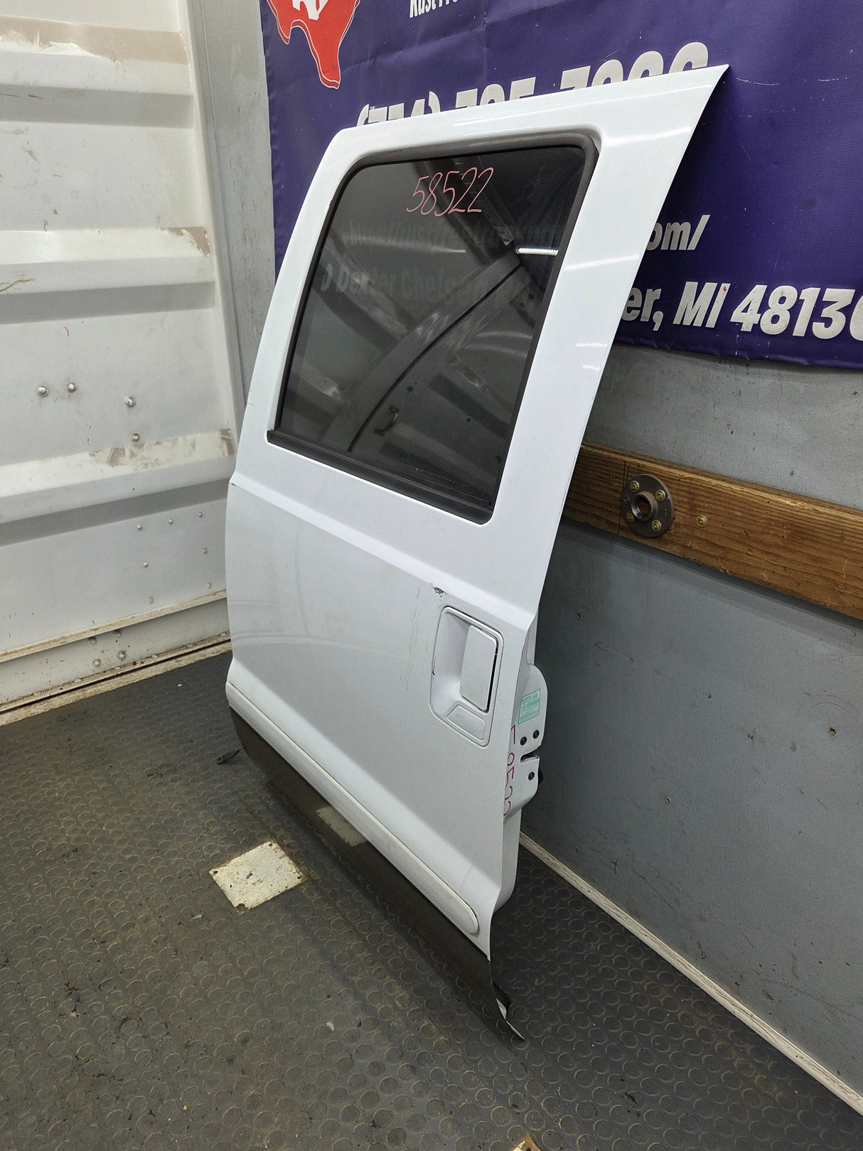 1999-2011 Ford Super Duty LH Driver Side Rear Crew Cab Door F250 F350 F450 F550