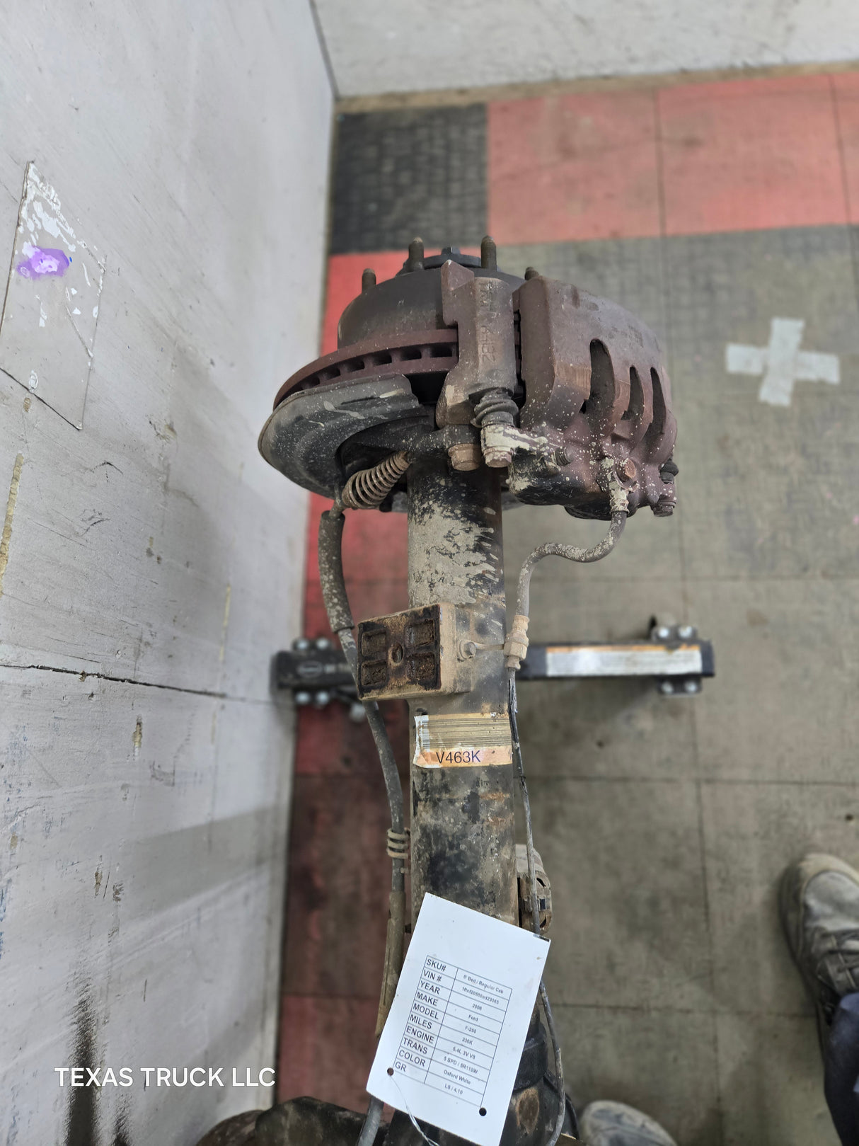 2008-2010 Ford Super Duty F250 F350 SRW Rear Axle 4.10 Gear Ratio