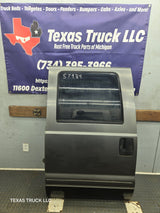 1999-2011 Ford Super Duty LH Driver Side Rear Crew Cab Door F250 F350 F450 F550