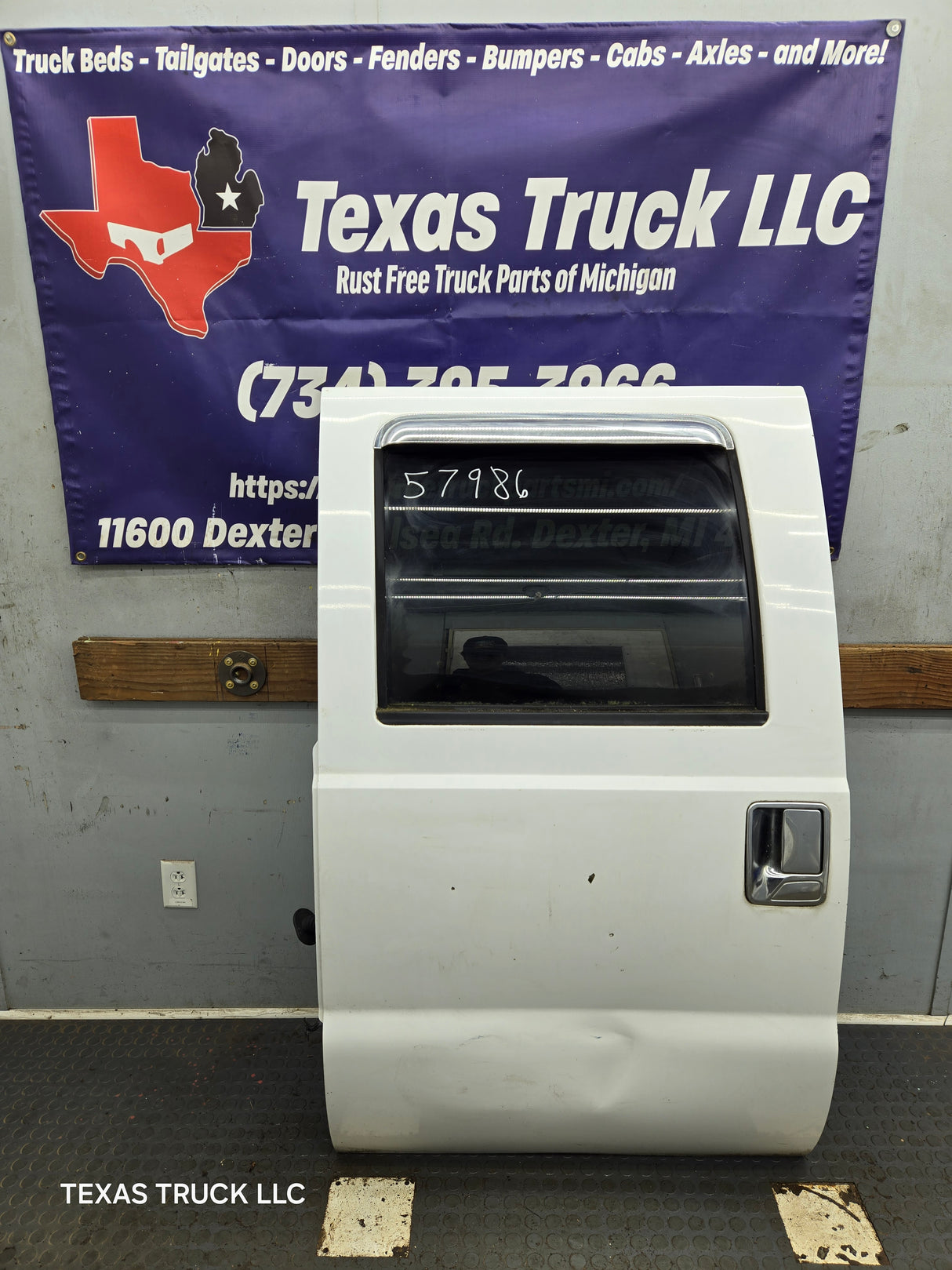 1999-2011 Ford Super Duty LH Driver Side Rear Crew Cab Door F250 F350 F450 F550