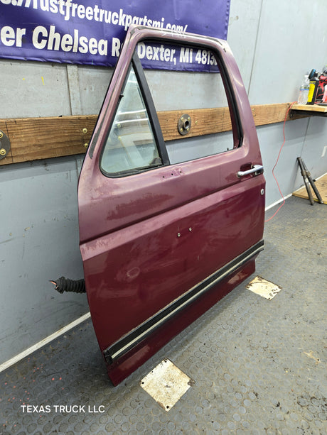 1980-1991 Ford F Series F250 F350 F450 F550 LH Driver Side Front Door