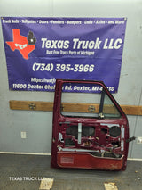 1980-1991 Ford F Series F250 F350 F450 F550 LH Driver Side Front Door
