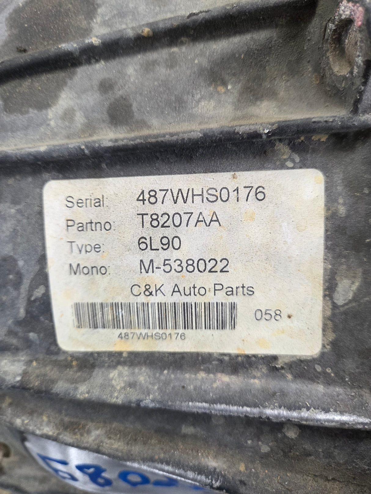 2012 Chevrolet GMC 6.0L 6L-90 4wd AUTOMATIC TRANSMISSION 2500HD 3500HD