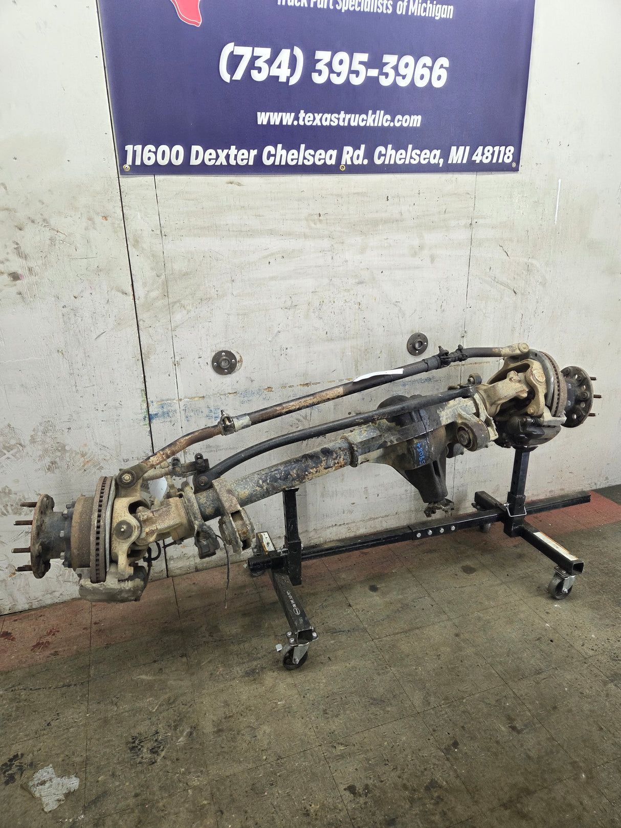 2005-2010 Ford Super Duty F350 DRW Dually FRONT Axle 4.10 Gear Ratio