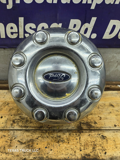2008-2016 Ford Super Duty F350 Rear DUALLY Hub Cap Chrome Center Cap 8 LUG