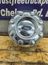 2008-2016 Ford Super Duty F350 Rear DUALLY Hub Cap Chrome Center Cap 8 LUG