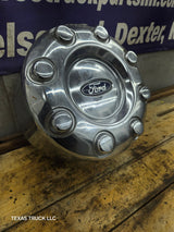 2008-2016 Ford Super Duty F350 Rear DUALLY Hub Cap Chrome Center Cap 8 LUG