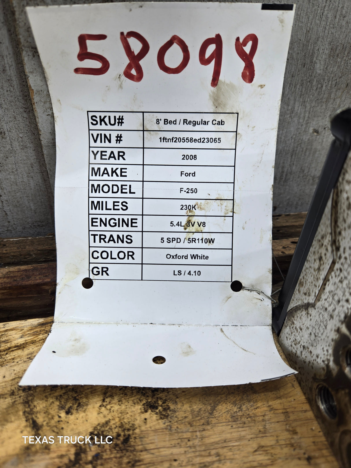2008-2010 Ford Super Duty F250 F350 ABS Pump Module Control Assembly 7C34-2C346-AJ