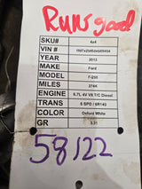 6.7L Power Stroke Complete Running engine 274k Miles